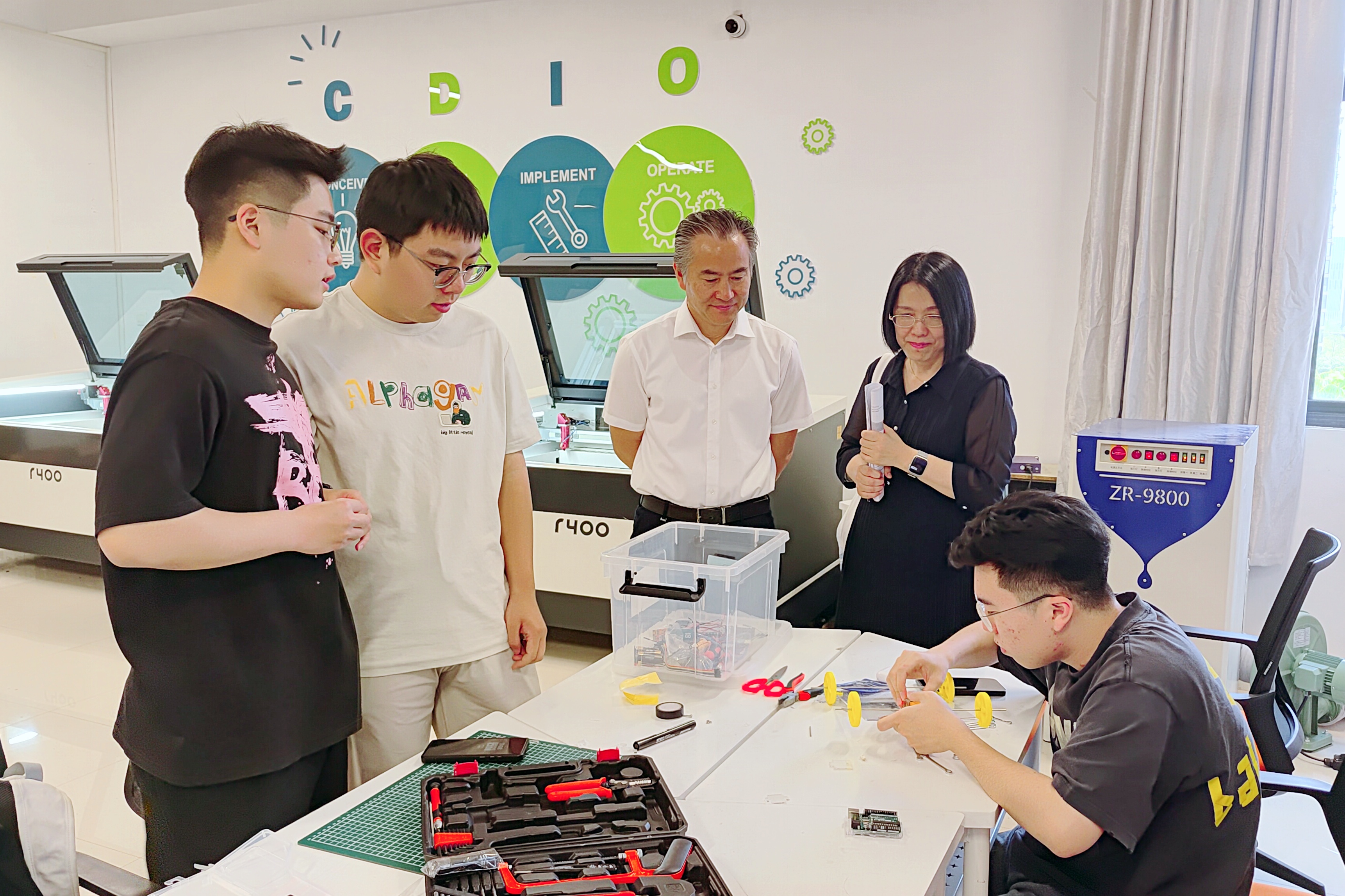 我校开展CDIO课程教学暨现场...